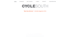 Desktop Screenshot of cyclesouth.com