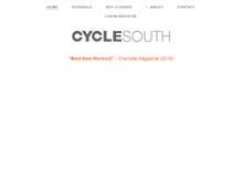 Tablet Screenshot of cyclesouth.com